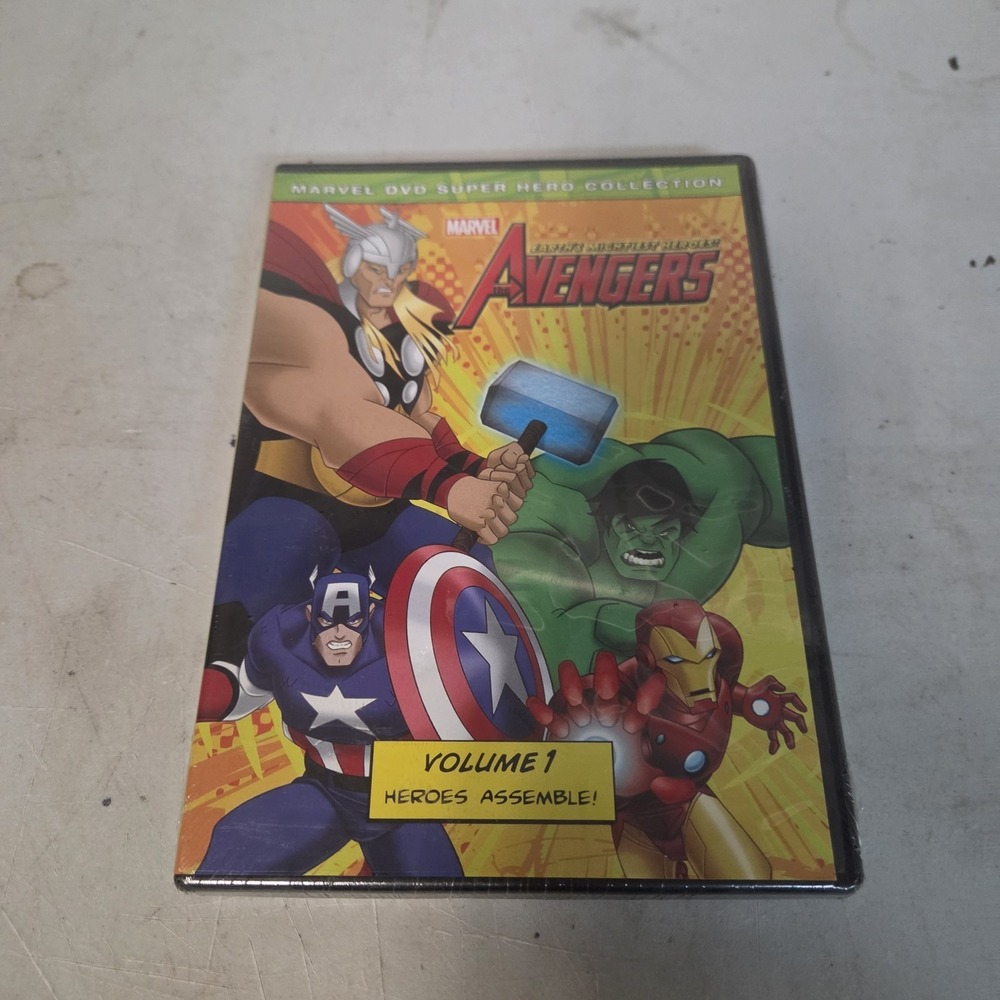 The Avengers Earths Mightiest Heroes Vol 1 Heroes Assemble DVD 2011 Marvel New